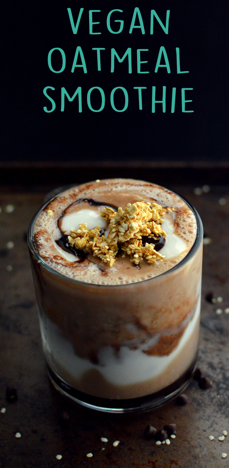 Vegan Oatmeal Smoothie with Chocolate -7 Vegan Oatmeal Recipes - More Than Breakfast - Rich Bitch Cooking Blog.jpg